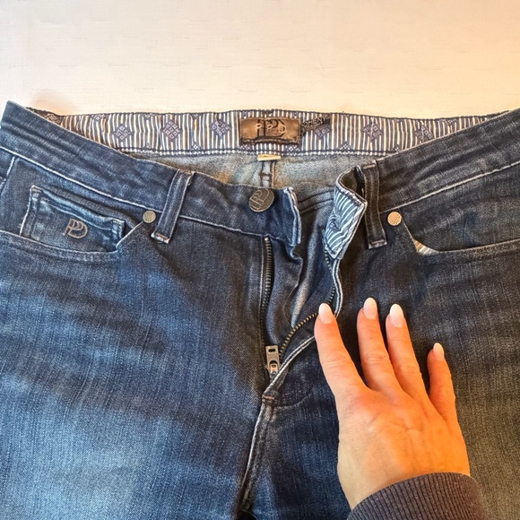 PAIGE PREMIUM DENIM (PPD) MEN'S JEANS SIZE 32 DARK WASH DOHENY STRAIGHT LEG - Picture 4 of 11